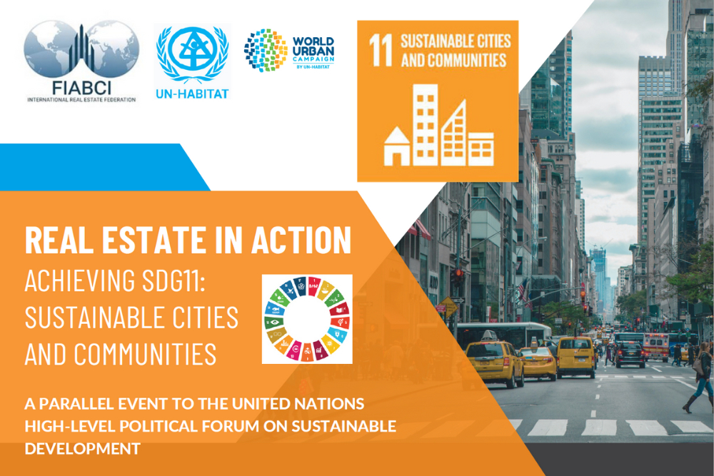 Real Estate in Action: FIABCI and UN-Habitat Host Parallel Event to UN High-level Forum on SDGs